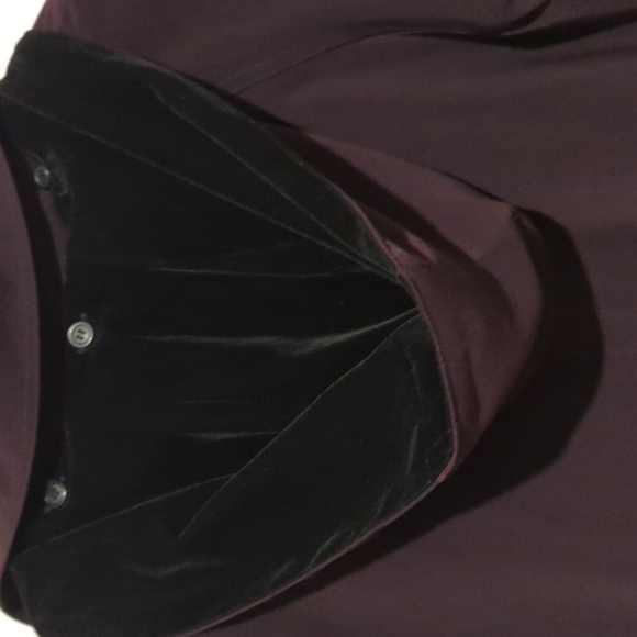 Brem Rainwear Coat Jacket Hooded Removable Lining Plum Color Size 8 - Picture 4 of 7